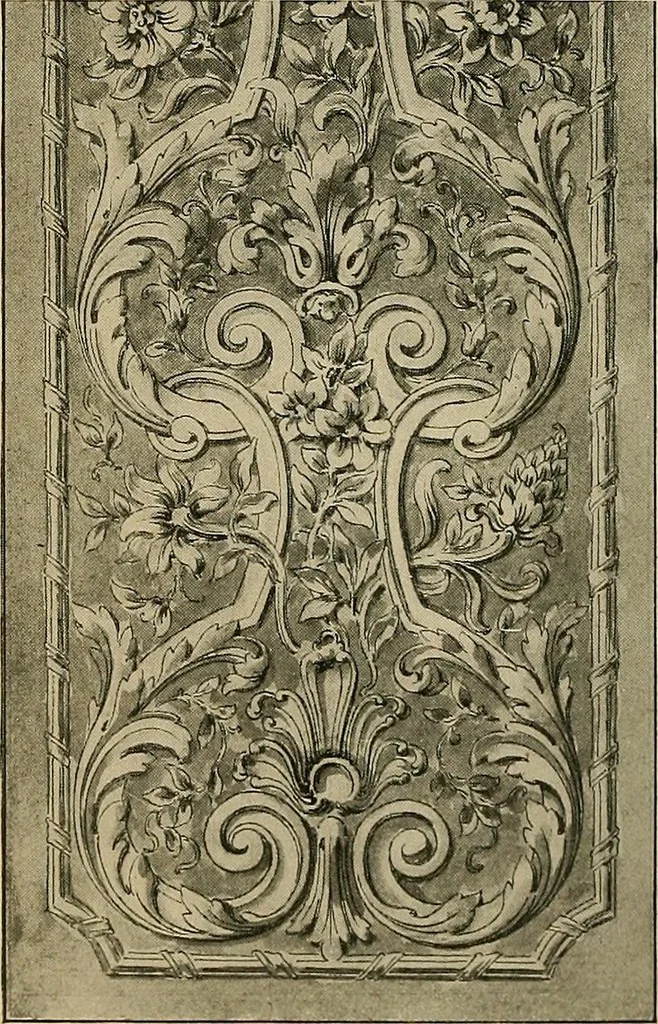An illustration from Éléments de composition décorative; cent thêmes de décoration plane, 1912, leaf 155