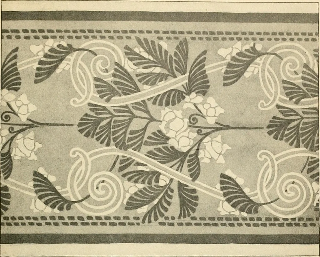 An illustration from Éléments de composition décorative; cent thêmes de décoration plane, 1912, leaf 156