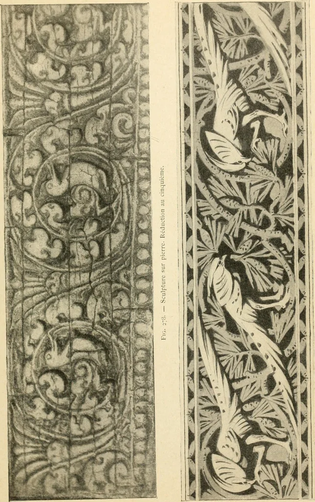 An illustration from Éléments de composition décorative; cent thêmes de décoration plane, 1912, leaf 164