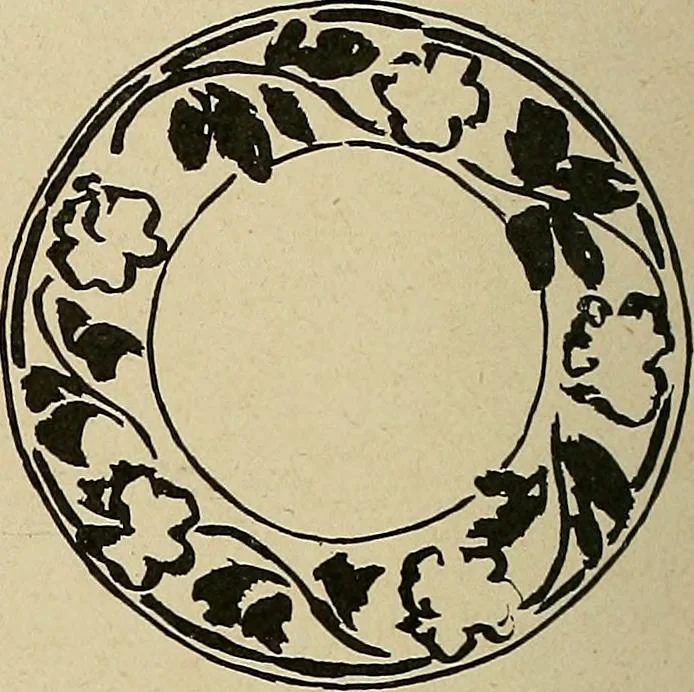 An illustration from Éléments de composition décorative; cent thêmes de décoration plane, 1912, leaf 165