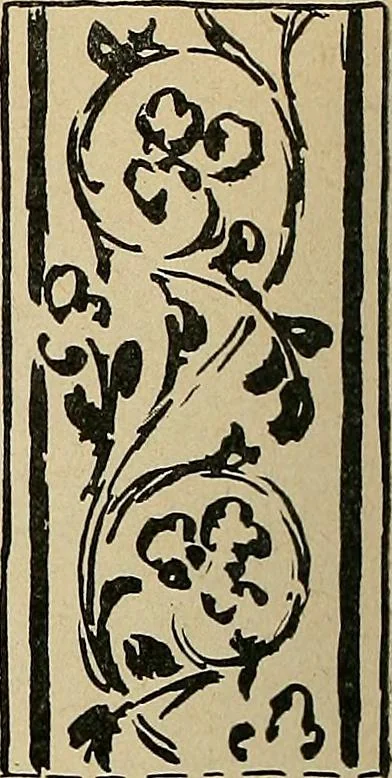 An illustration from Éléments de composition décorative; cent thêmes de décoration plane, 1912, leaf 169