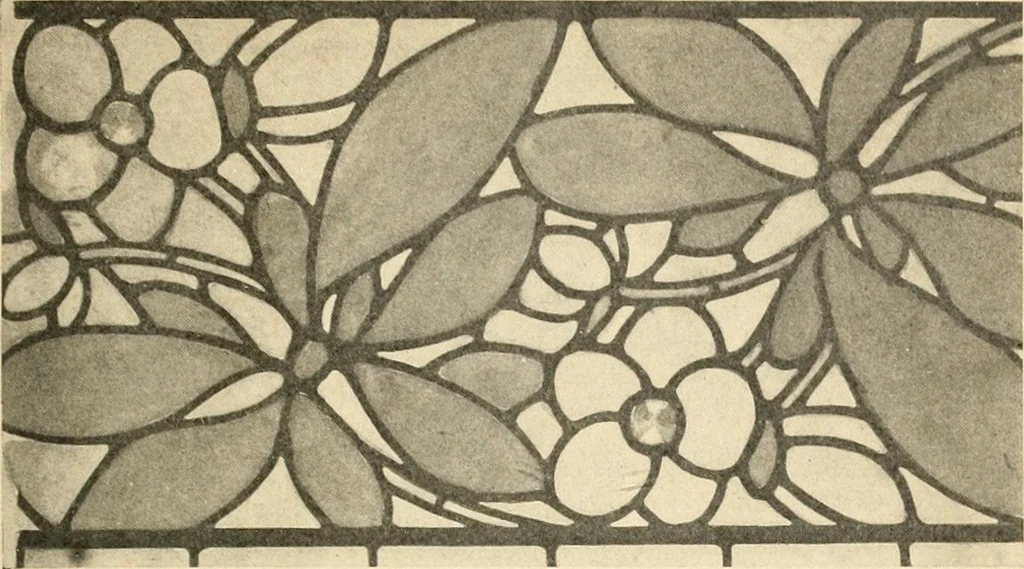 An illustration from Éléments de composition décorative; cent thêmes de décoration plane, 1912, leaf 170