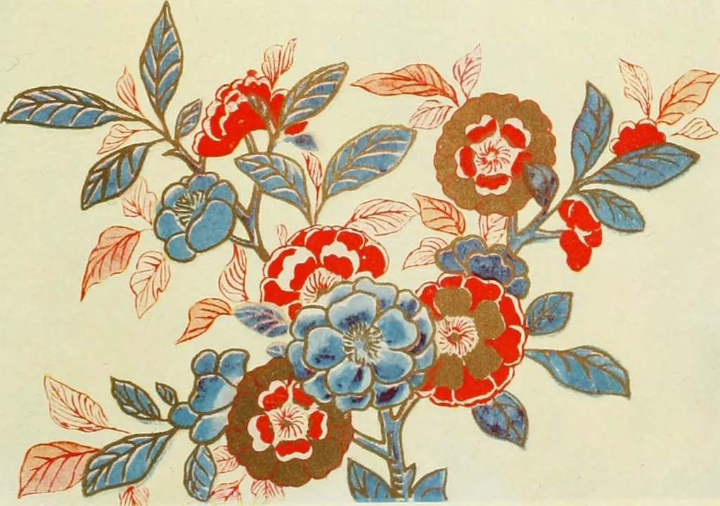 An illustration from Éléments de composition décorative; cent thêmes de décoration plane, 1912, leaf 172