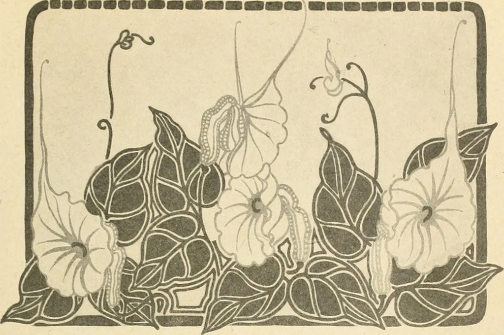 An illustration from Éléments de composition décorative; cent thêmes de décoration plane, 1912, leaf 174