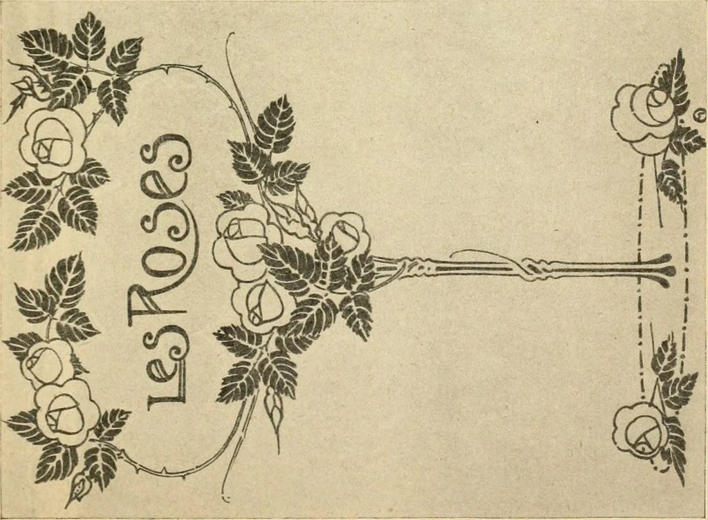 An illustration from Éléments de composition décorative; cent thêmes de décoration plane, 1912, leaf 176