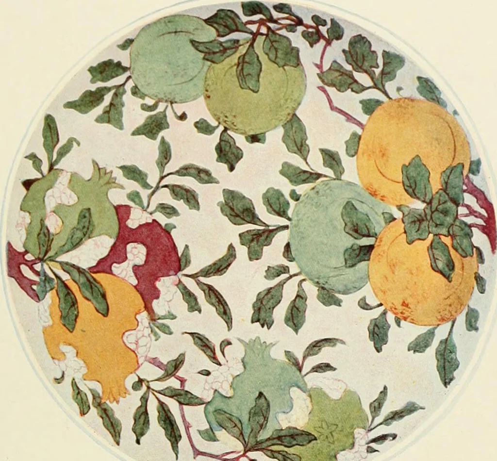 An illustration from Éléments de composition décorative; cent thêmes de décoration plane, 1912, leaf 180