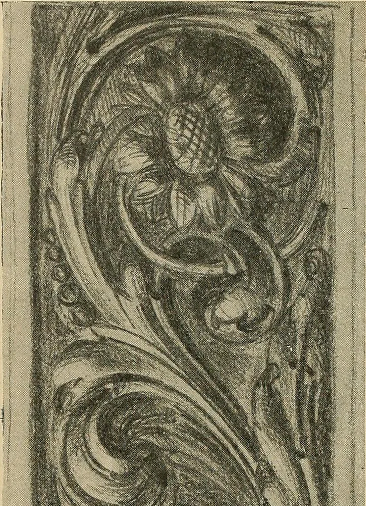 An illustration from Éléments de composition décorative; cent thêmes de décoration plane, 1912, leaf 187