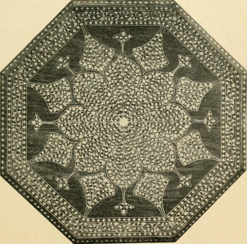 An illustration from Éléments de composition décorative; cent thêmes de décoration plane, 1912, leaf 190