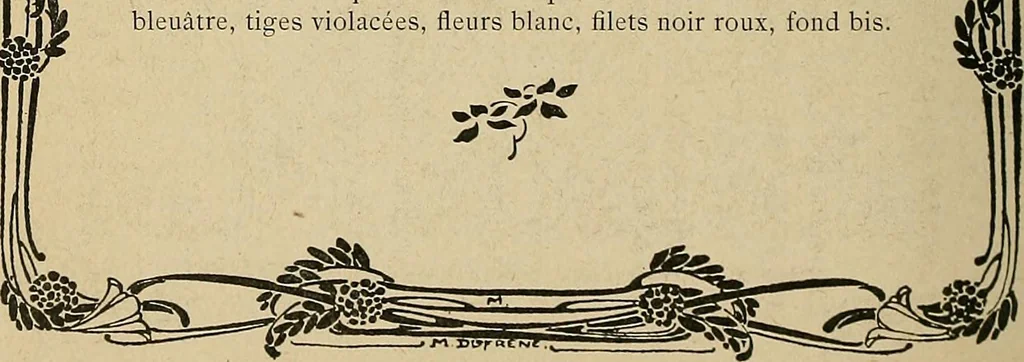 An illustration from Éléments de composition décorative; cent thêmes de décoration plane, 1912, leaf 195