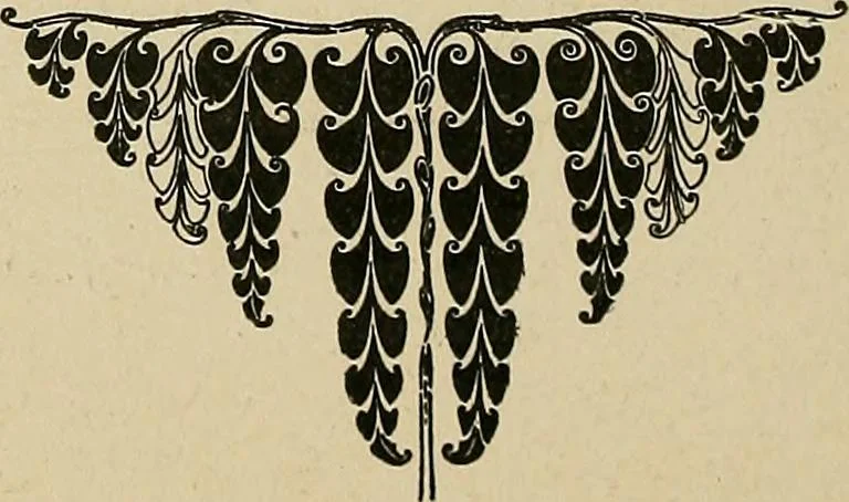 An illustration from Éléments de composition décorative; cent thêmes de décoration plane, 1912, leaf 197
