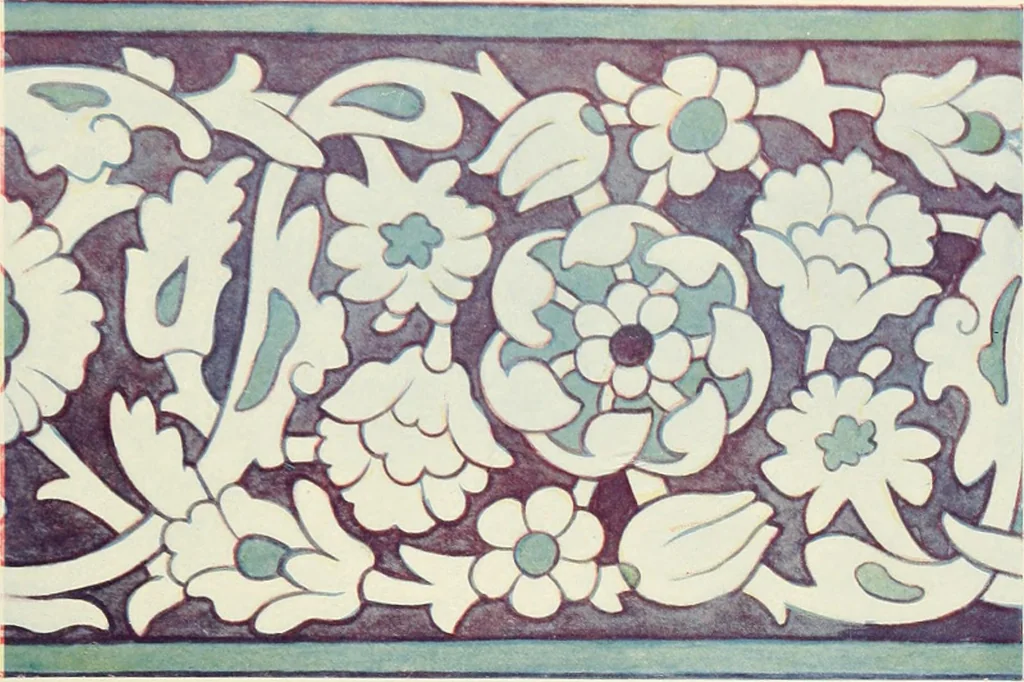 An illustration from Éléments de composition décorative; cent thêmes de décoration plane, 1912, leaf 198