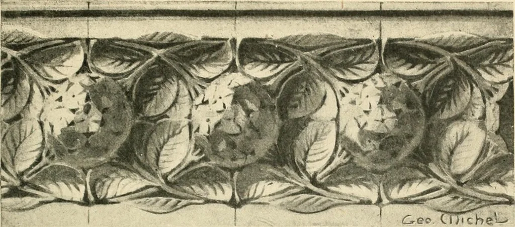 An illustration from Éléments de composition décorative; cent thêmes de décoration plane, 1912, leaf 200
