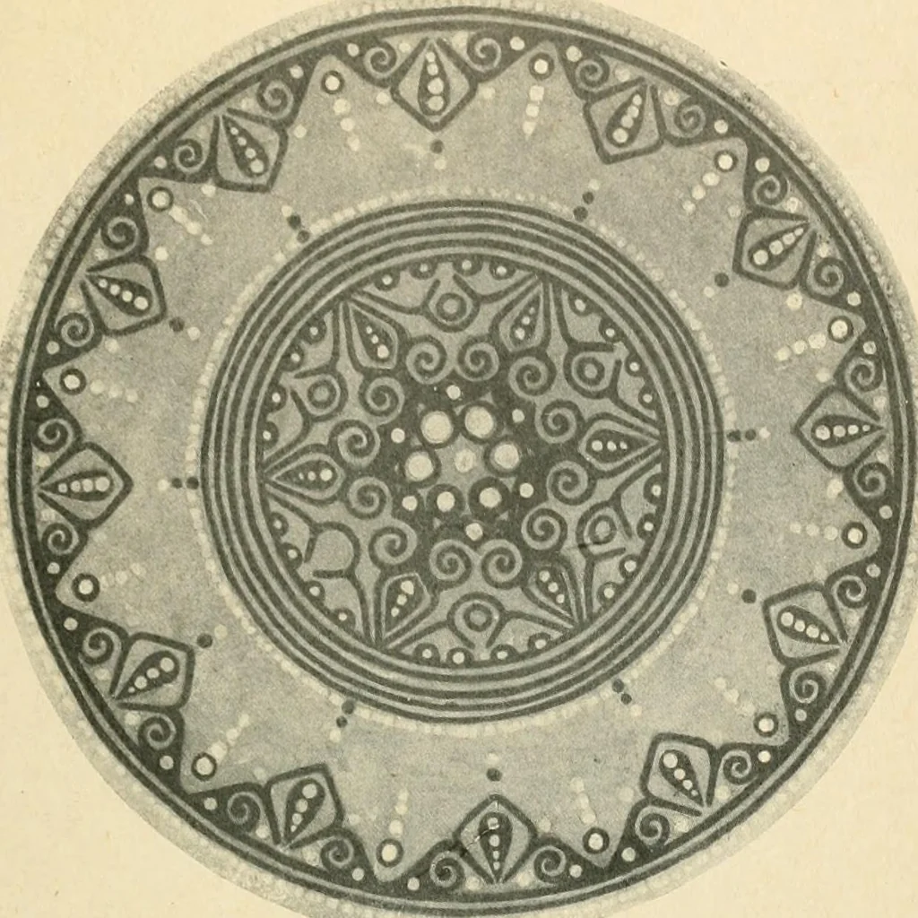 An illustration from Éléments de composition décorative; cent thêmes de décoration plane, 1912, leaf 202