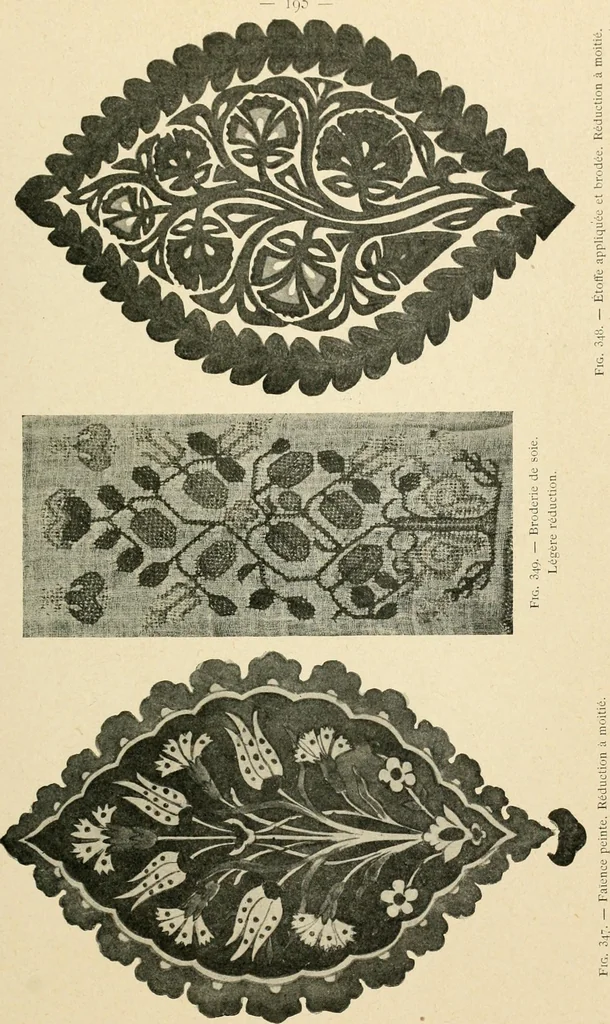 An illustration from Éléments de composition décorative; cent thêmes de décoration plane, 1912, leaf 206