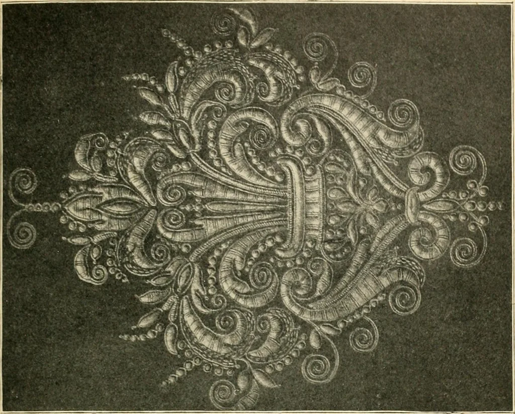 An illustration from Éléments de composition décorative; cent thêmes de décoration plane, 1912, leaf 208