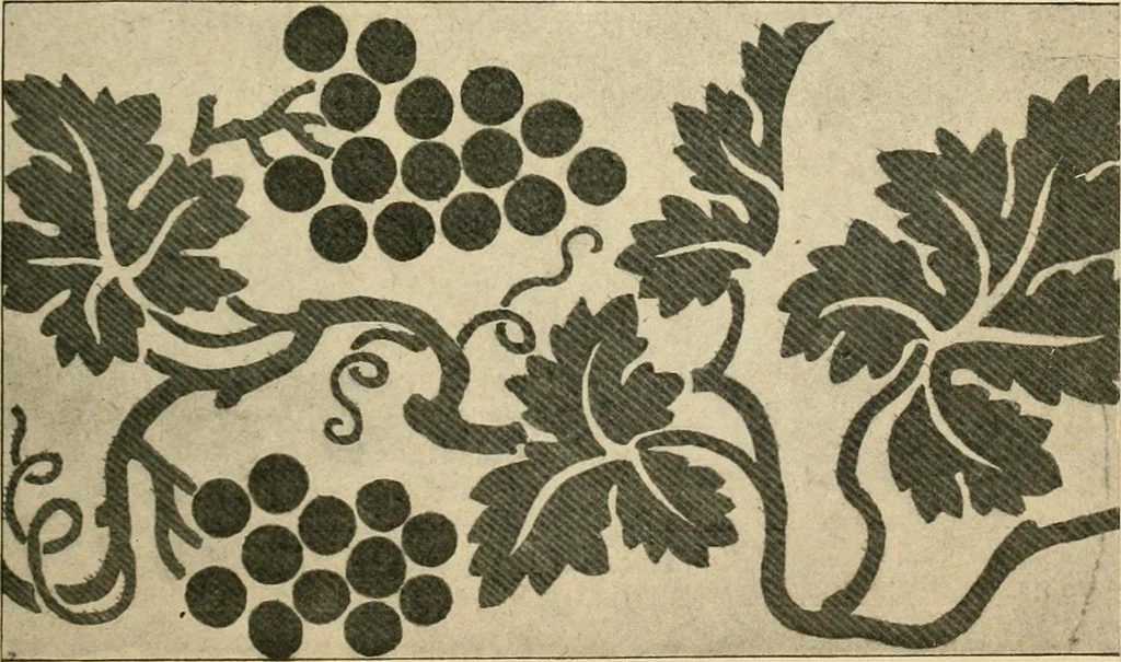 An illustration from Éléments de composition décorative; cent thêmes de décoration plane, 1912, leaf 210