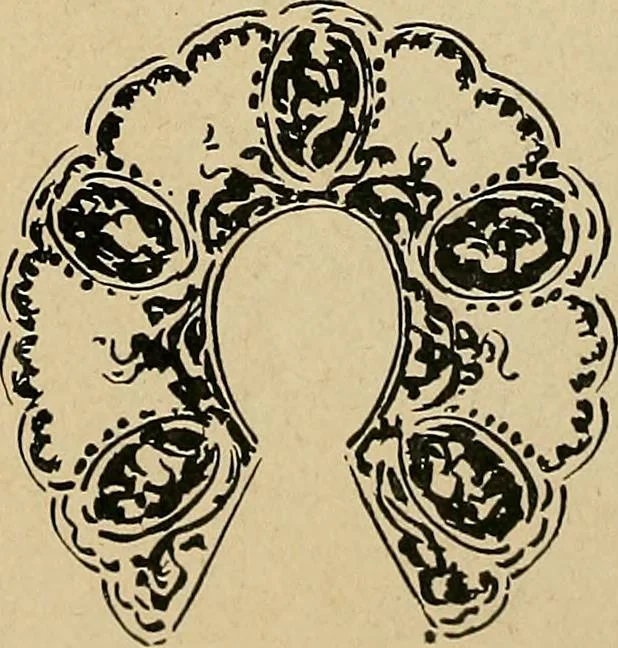 An illustration from Éléments de composition décorative; cent thêmes de décoration plane, 1912, leaf 211