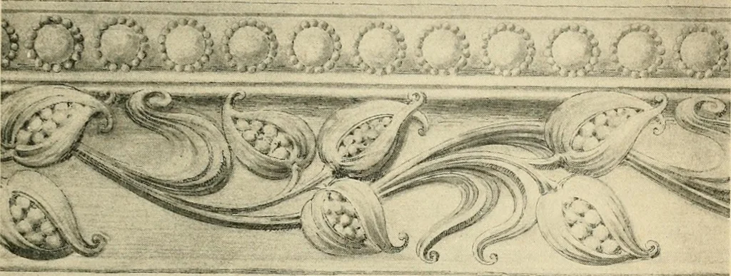 An illustration from Éléments de composition décorative; cent thêmes de décoration plane, 1912, leaf 220