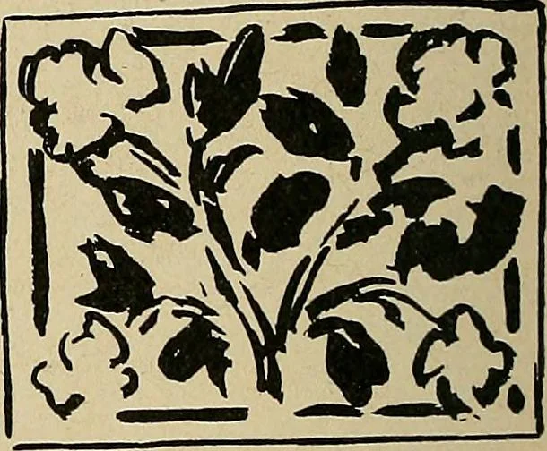 An illustration from Éléments de composition décorative; cent thêmes de décoration plane, 1912, leaf 221
