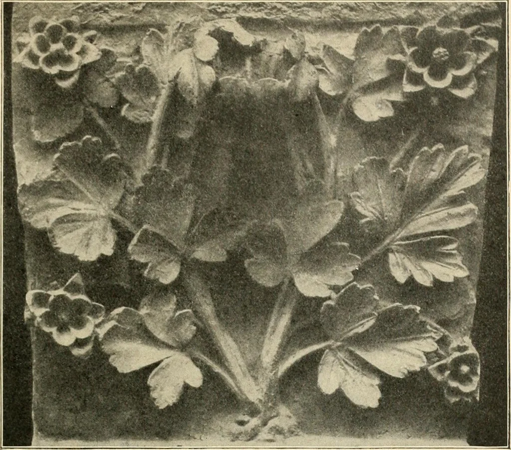 An illustration from Éléments de composition décorative; cent thêmes de décoration plane, 1912, leaf 222