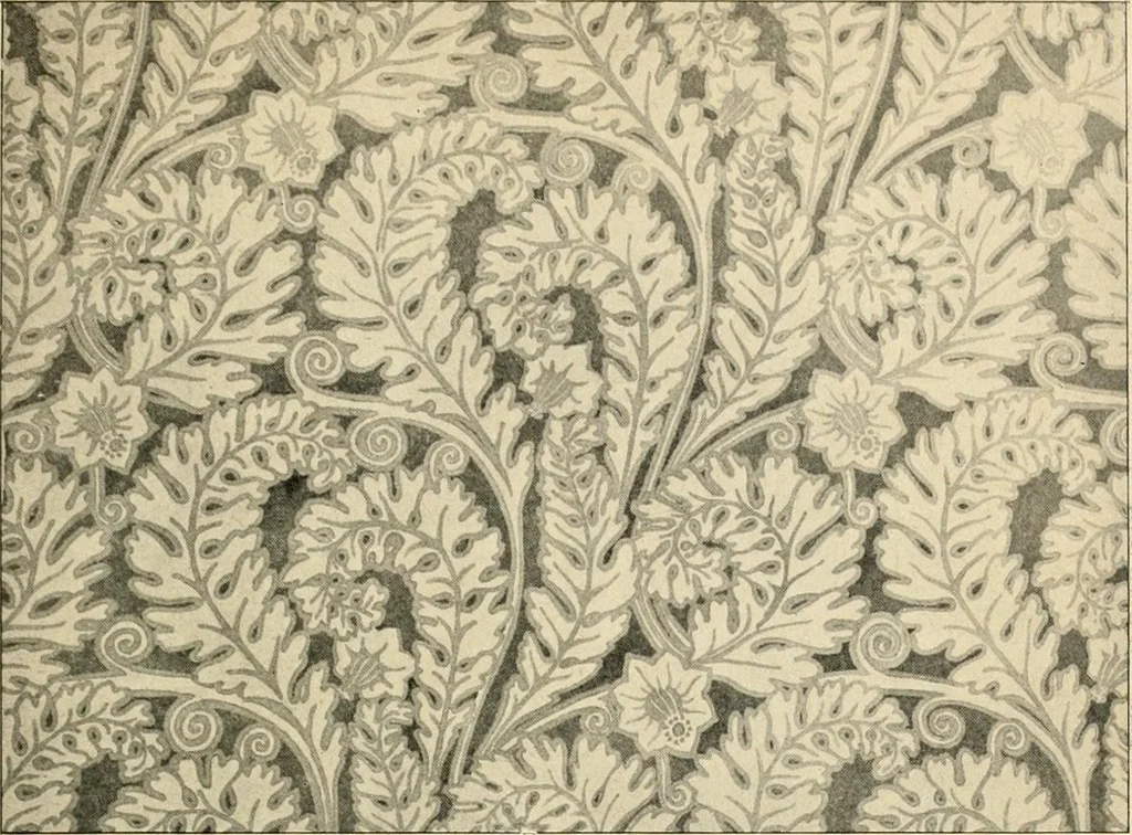An illustration from Éléments de composition décorative; cent thêmes de décoration plane, 1912, leaf 228