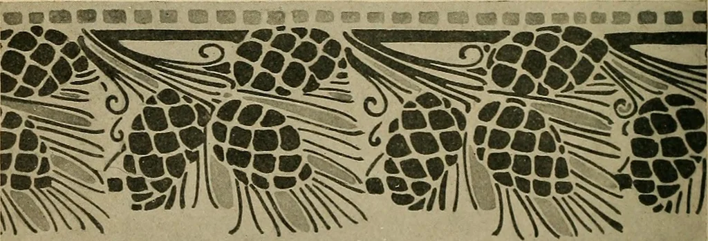 An illustration from Éléments de composition décorative; cent thêmes de décoration plane, 1912, leaf 229
