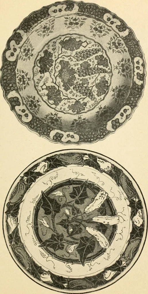 An illustration from Éléments de composition décorative; cent thêmes de décoration plane, 1912, leaf 232