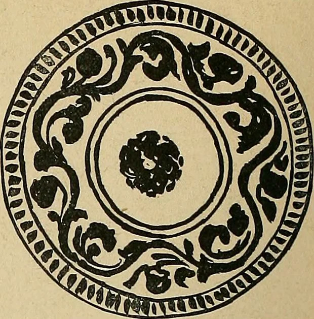 An illustration from Éléments de composition décorative; cent thêmes de décoration plane, 1912, leaf 241