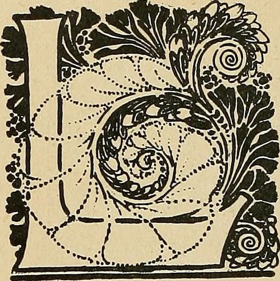 An illustration from Éléments de composition décorative; cent thêmes de décoration plane, 1912, leaf 243