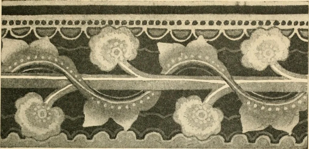 An illustration from Éléments de composition décorative; cent thêmes de décoration plane, 1912, leaf 244