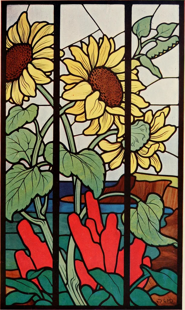 An illustration from Éléments de composition décorative; cent thêmes de décoration plane, 1912, leaf 256