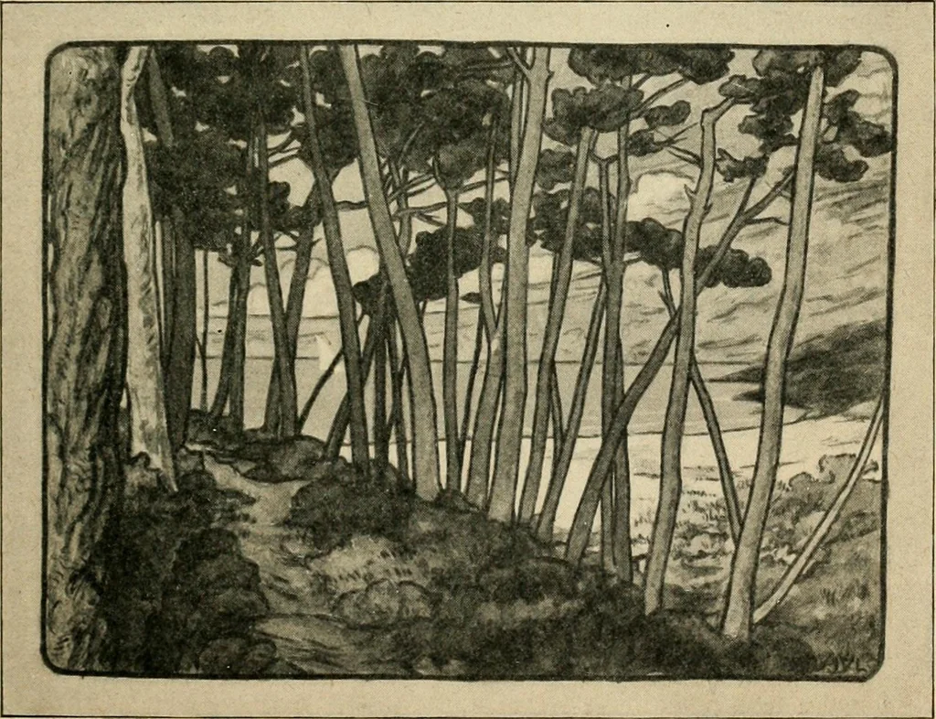 An illustration from Éléments de composition décorative; cent thêmes de décoration plane, 1912, leaf 268