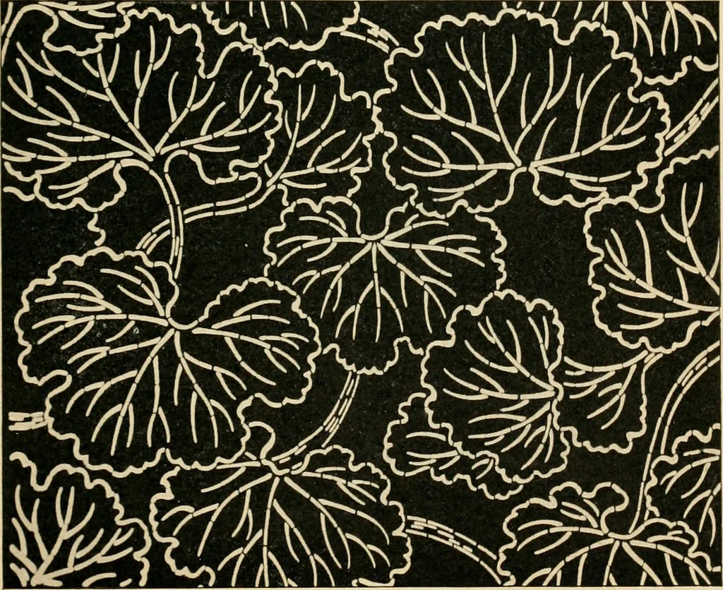 An illustration from Éléments de composition décorative; cent thêmes de décoration plane, 1912, leaf 272