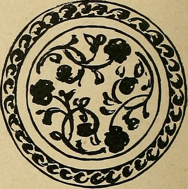 An illustration from Éléments de composition décorative; cent thêmes de décoration plane, 1912, leaf 273