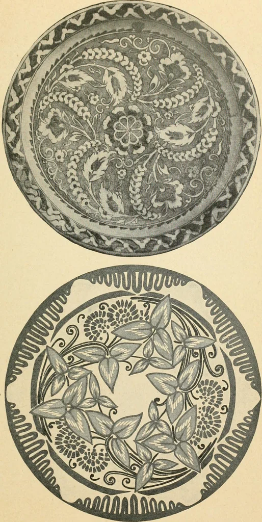 An illustration from Éléments de composition décorative; cent thêmes de décoration plane, 1912, leaf 274