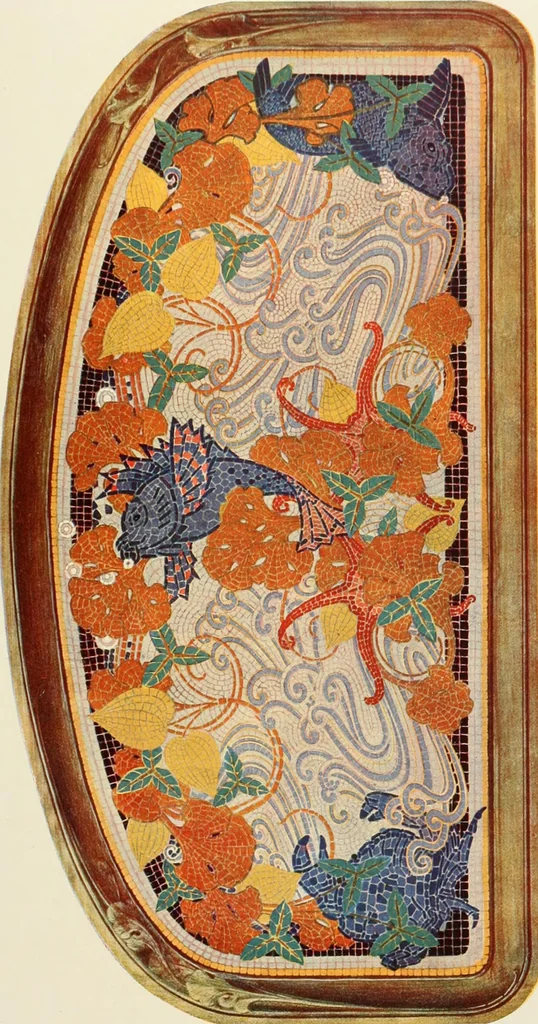 An illustration from Éléments de composition décorative; cent thêmes de décoration plane, 1912, leaf 276