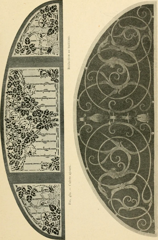 An illustration from Éléments de composition décorative; cent thêmes de décoration plane, 1912, leaf 278
