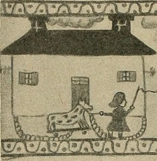 An illustration from Éléments de composition décorative; cent thêmes de décoration plane, 1912, leaf 281