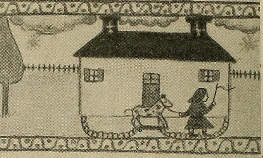 An illustration from Éléments de composition décorative; cent thêmes de décoration plane, 1912, leaf 281