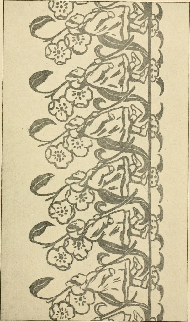An illustration from Éléments de composition décorative; cent thêmes de décoration plane, 1912, leaf 286