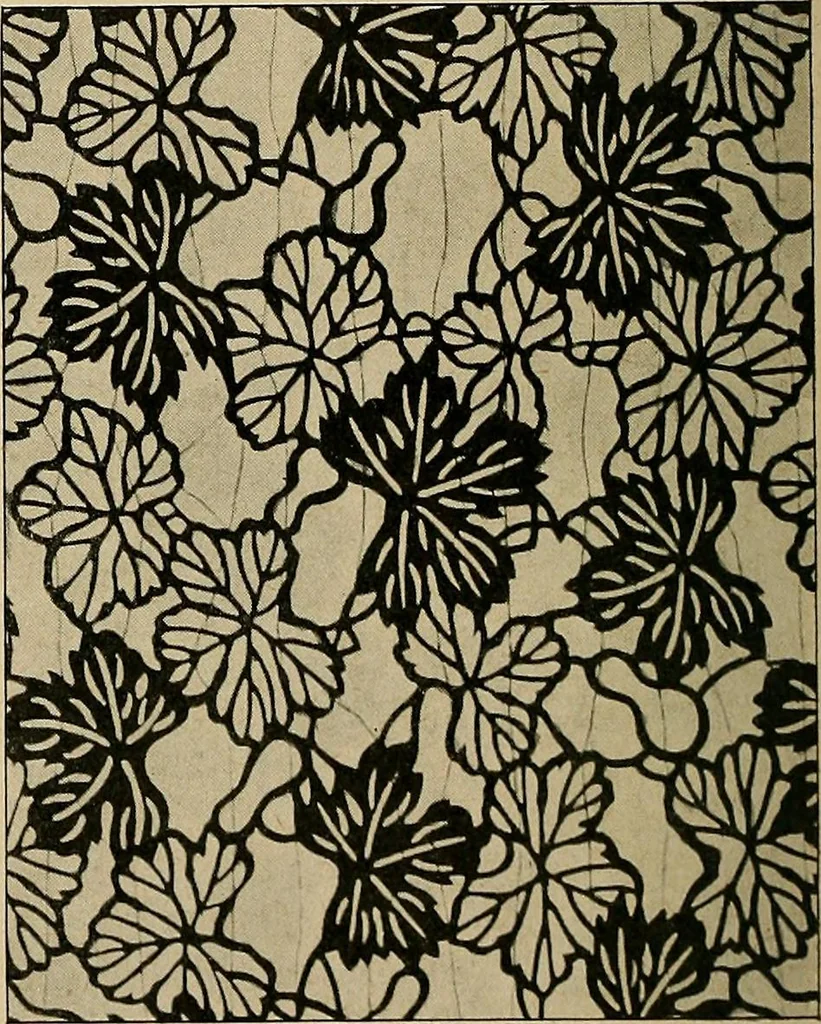 An illustration from Éléments de composition décorative; cent thêmes de décoration plane, 1912, leaf 287