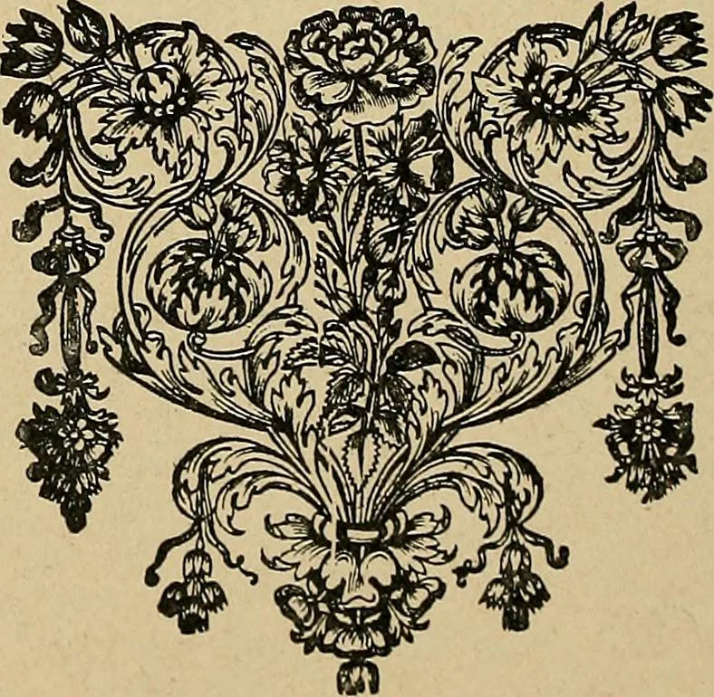 An illustration from Éléments de composition décorative; cent thêmes de décoration plane, 1912, leaf 289
