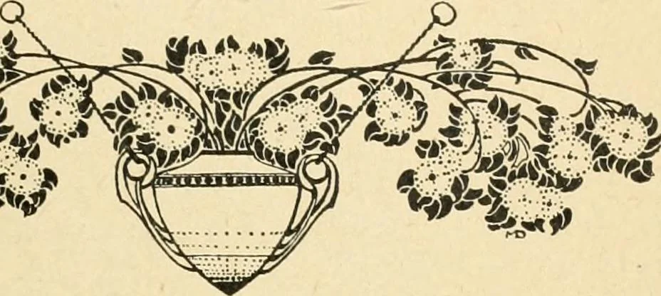 An illustration from Éléments de composition décorative; cent thêmes de décoration plane, 1912, leaf 292