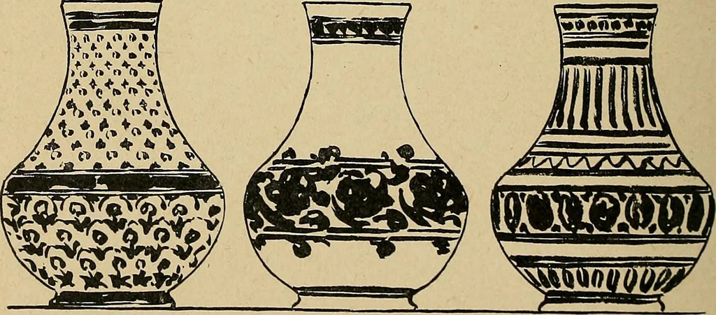 An illustration from Éléments de composition décorative; cent thêmes de décoration plane, 1912, leaf 297