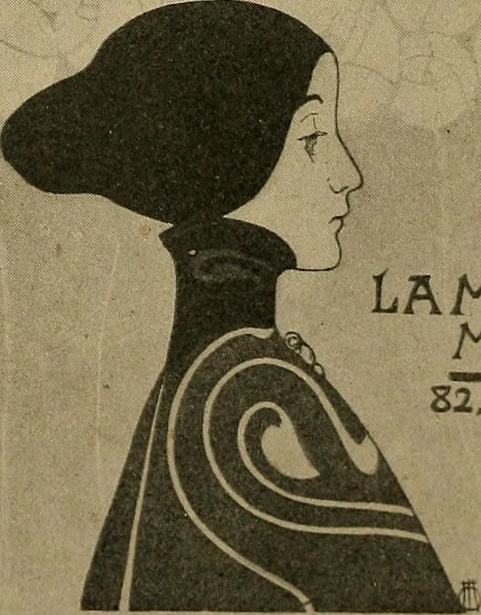 An illustration from Éléments de composition décorative; cent thêmes de décoration plane, 1912, leaf 309