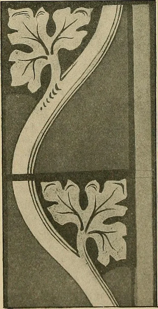 An illustration from Éléments de composition décorative; cent thêmes de décoration plane, 1912, leaf 31