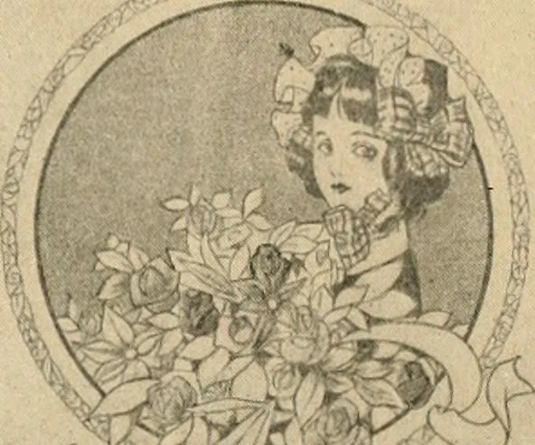 An illustration from Éléments de composition décorative; cent thêmes de décoration plane, 1912, leaf 310