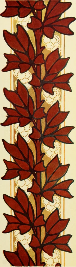 An illustration from Éléments de composition décorative; cent thêmes de décoration plane, 1912, leaf 32