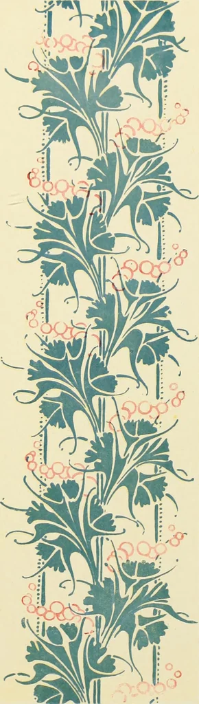 An illustration from Éléments de composition décorative; cent thêmes de décoration plane, 1912, leaf 32