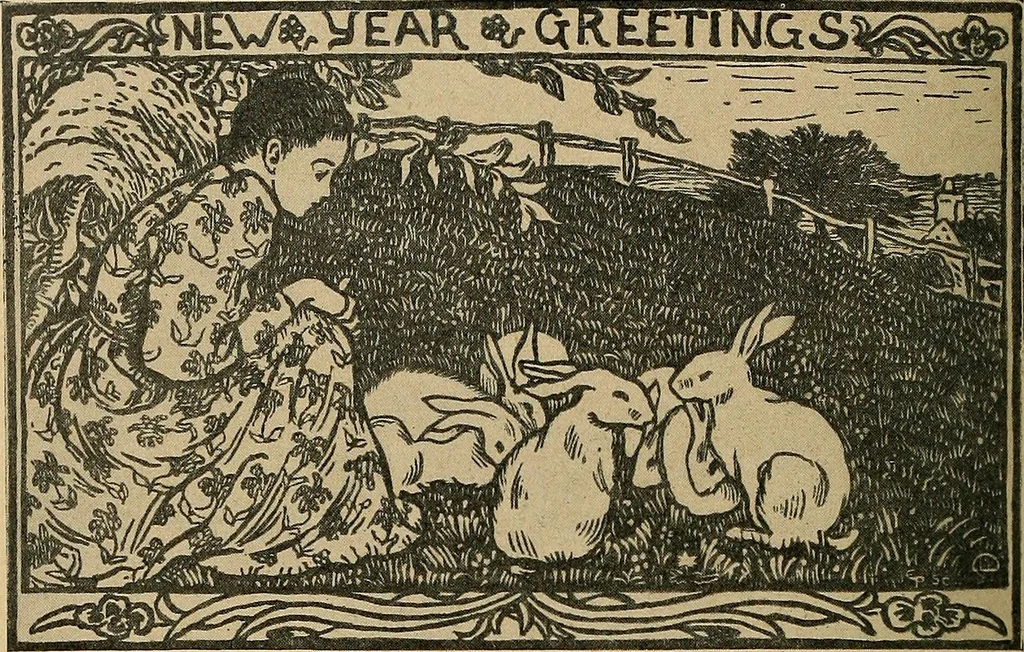 An illustration from Éléments de composition décorative; cent thêmes de décoration plane, 1912, leaf 323